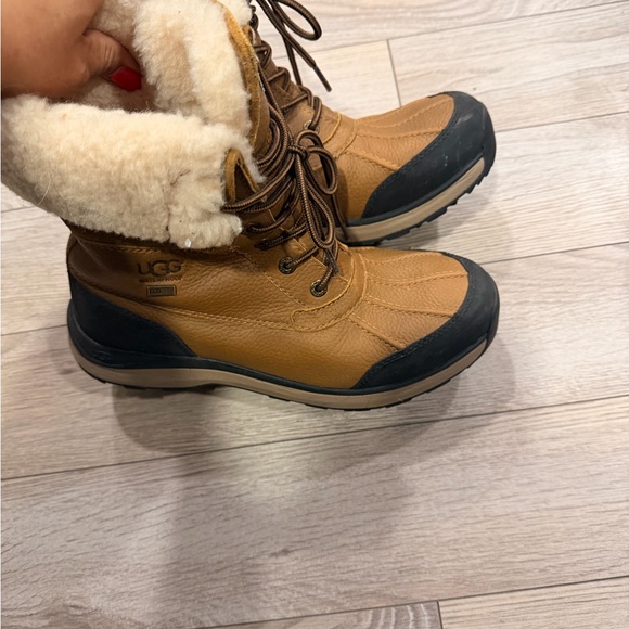 UGG Women's Brown Waterproof Winter Boots - Picture 2 of 7